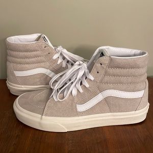 Vans PIG SUEDE SK8-HI Tan NWT